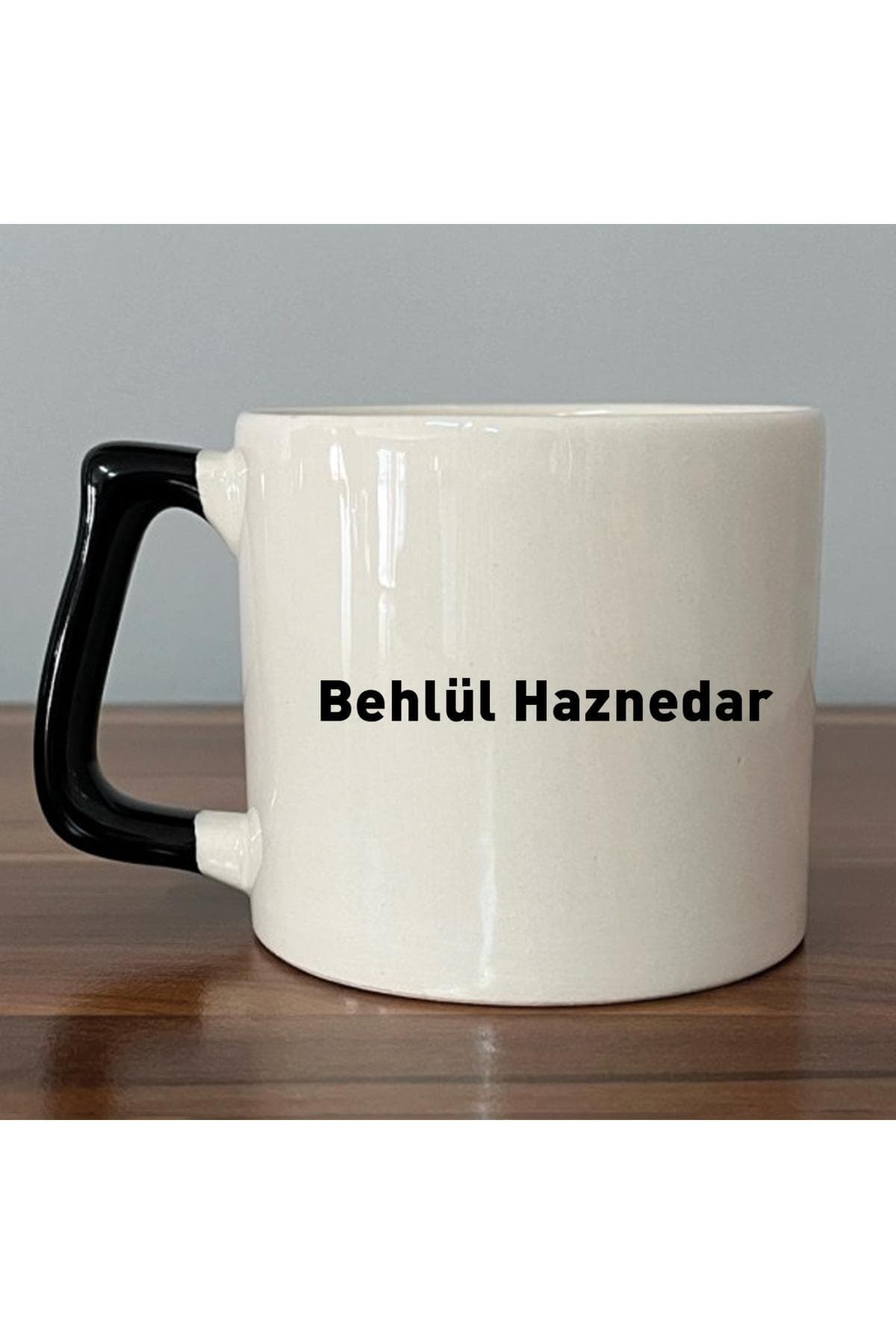 Seçtiğin Isim&logo Tasarım Siyah Kulplu Prime Kupa