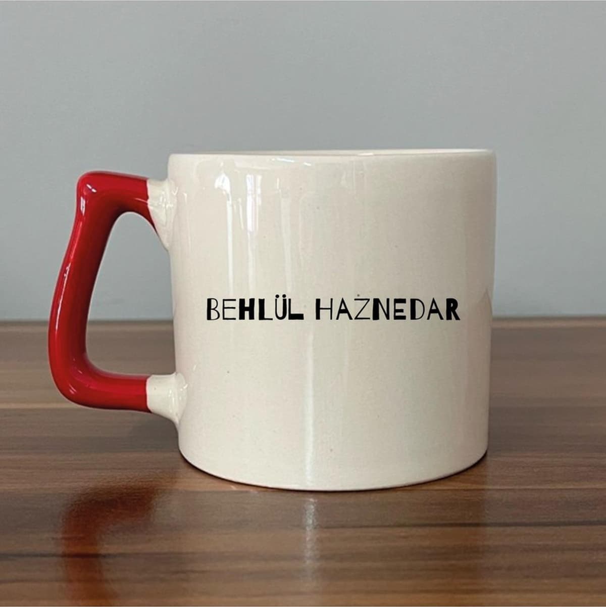 Seçtiğin İsim&logo Tasarım Kırmızı Kulplu Prime Kupa
