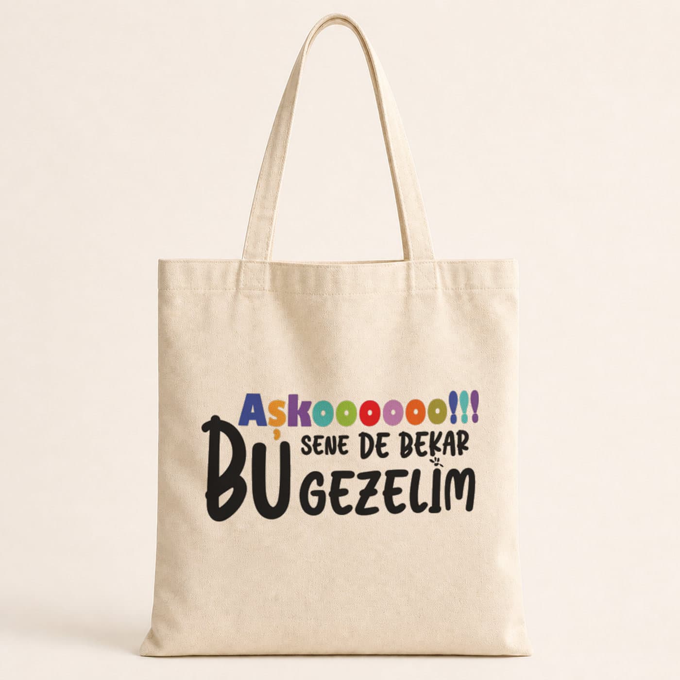 Baskılı Bez Çanta