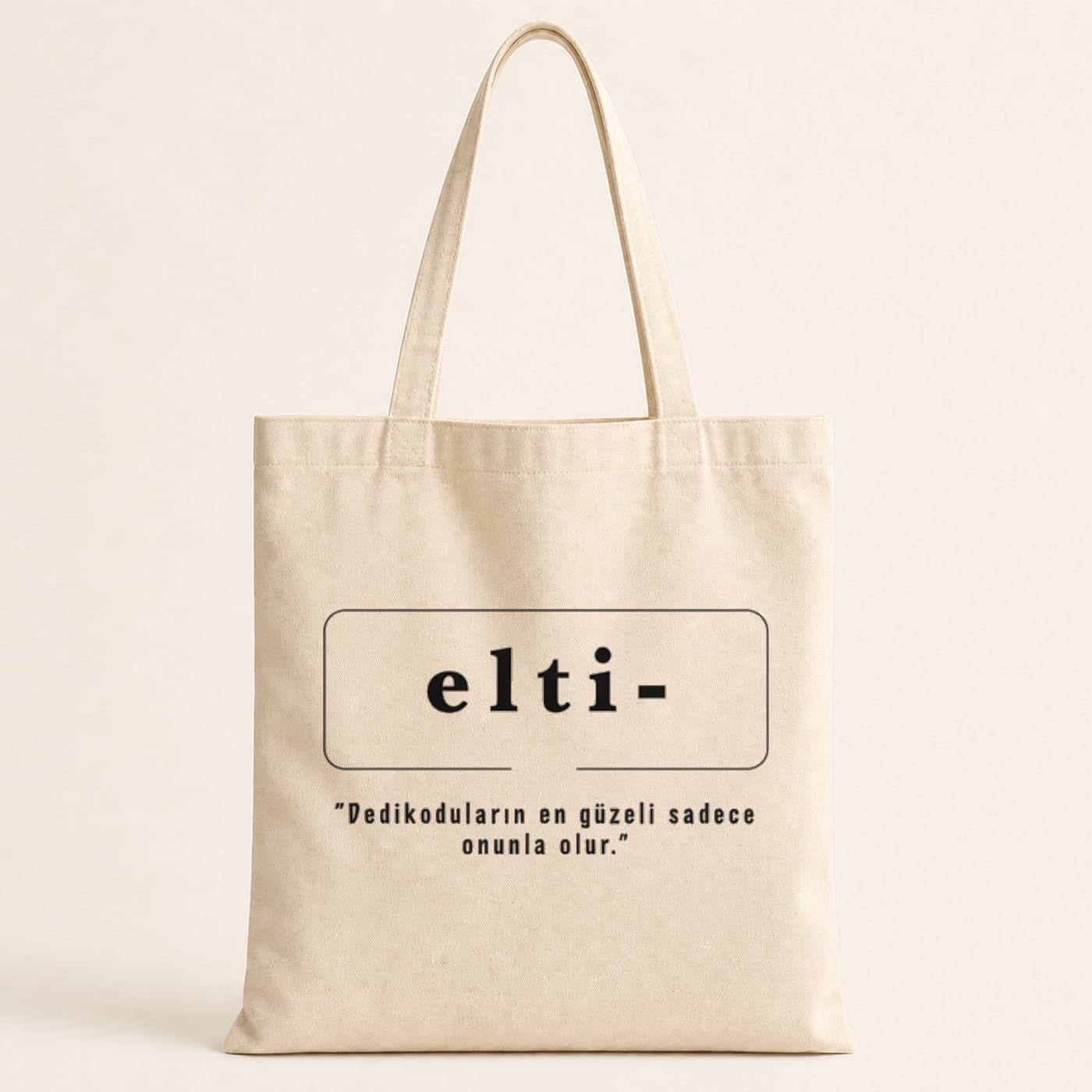 Elti Baskılı Bez Çanta