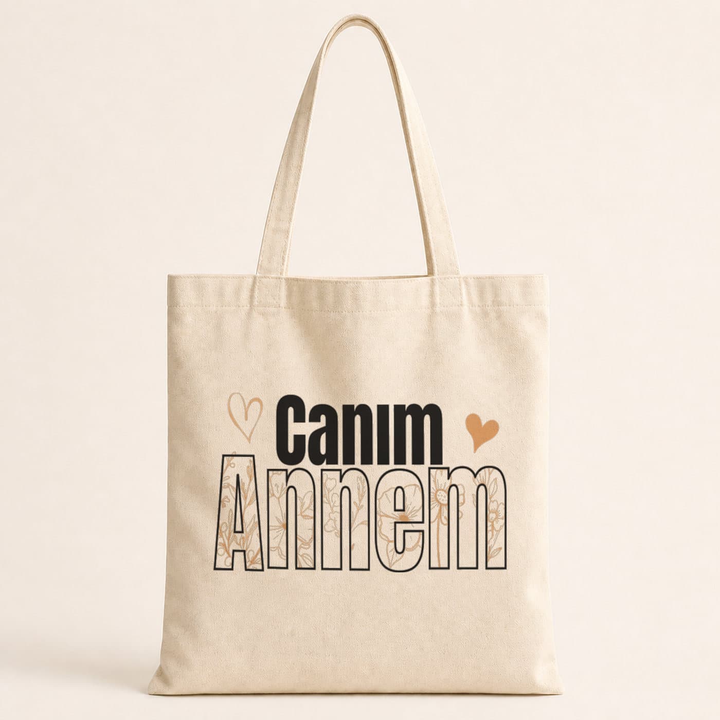 Canım Annem Baskılı Bez Çanta