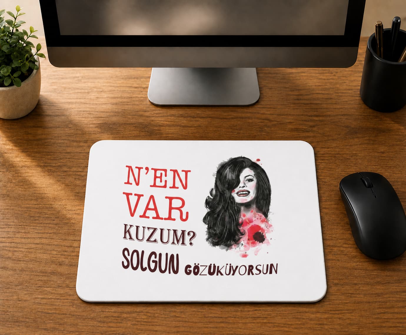 Nen Var Kuzum - BASKILI MOUSE PAD