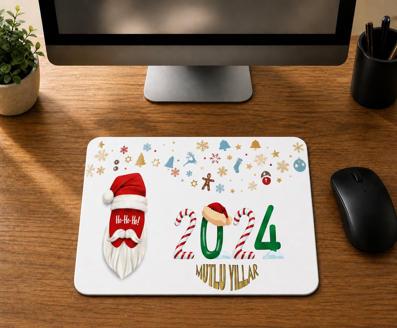 2024 Noel Baba Tam Tur - BASKILI MOUSE PAD
