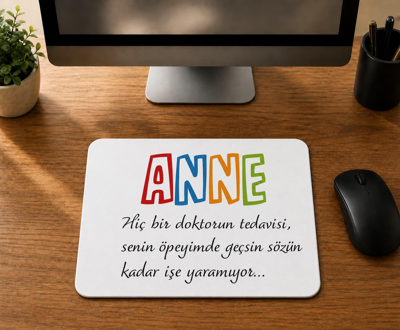Anne Hiç Bir Doktorun Tedavisi - BASKILI MOUSE PAD