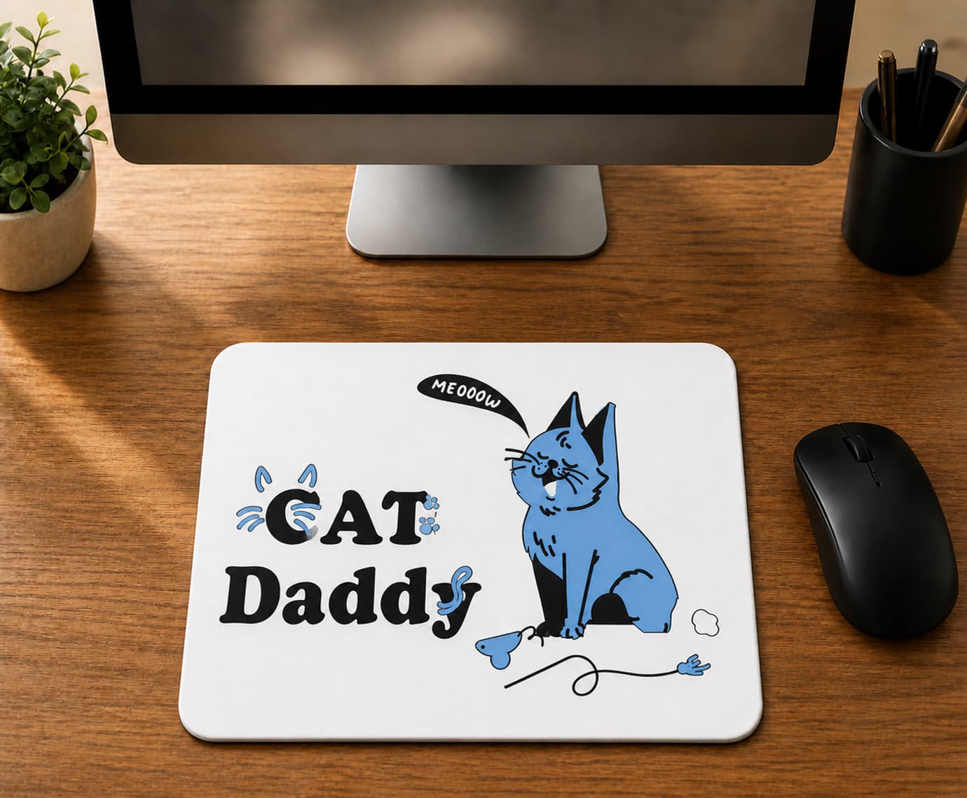 Cat Daddy - BASKILI MOUSE PAD