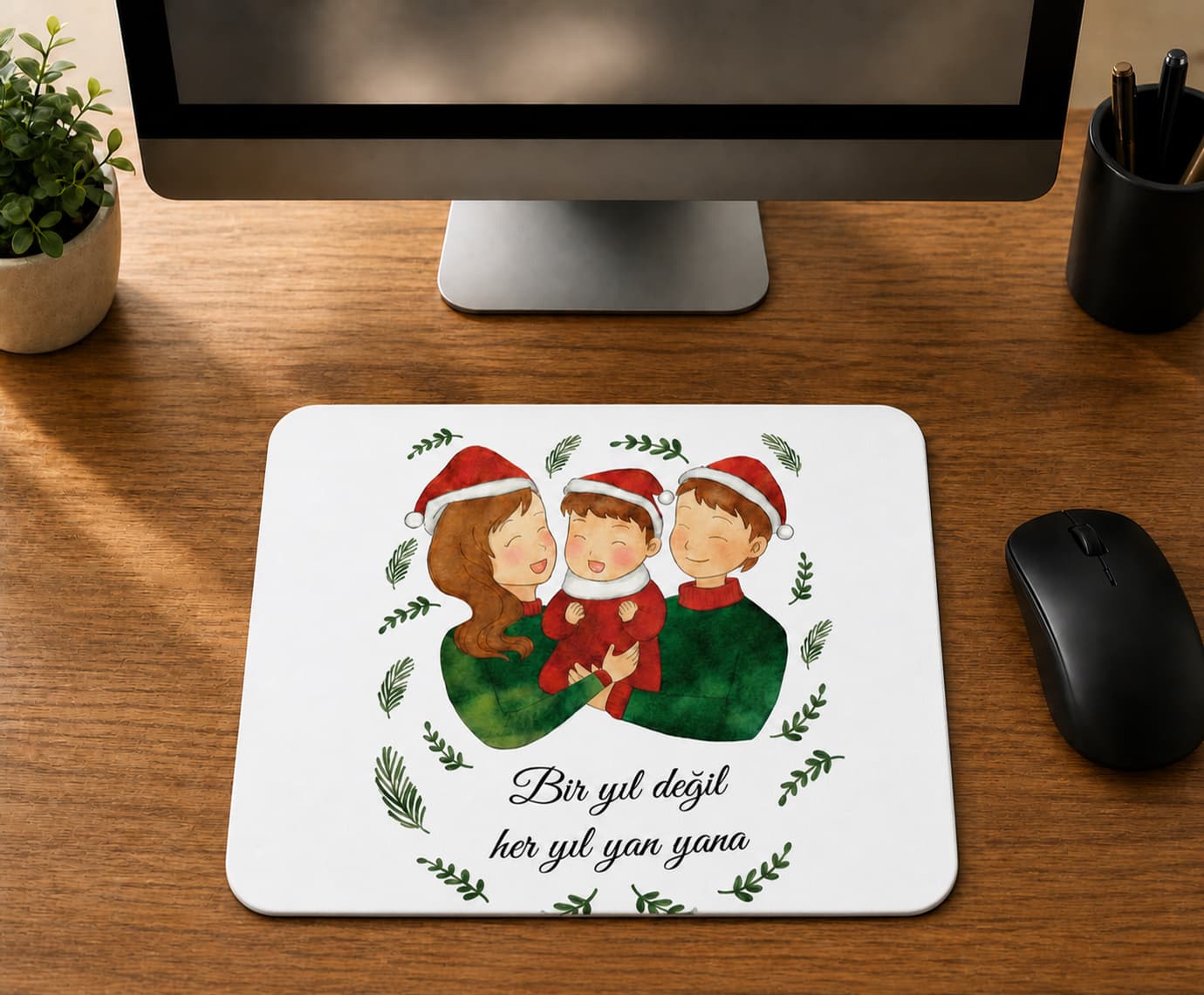 Noel Babayı Şutlarım - BASKILI MOUSE PAD