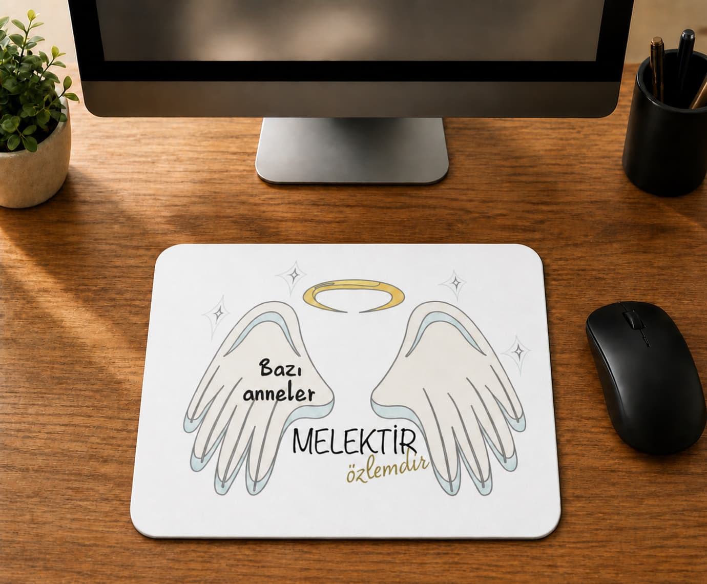 Bazı Anneler Melektir - BASKILI MOUSE PAD