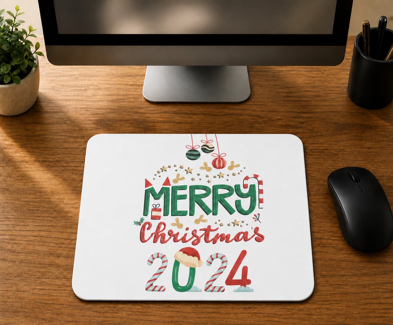 Merry Christmas 2024 - BASKILI MOUSE PAD