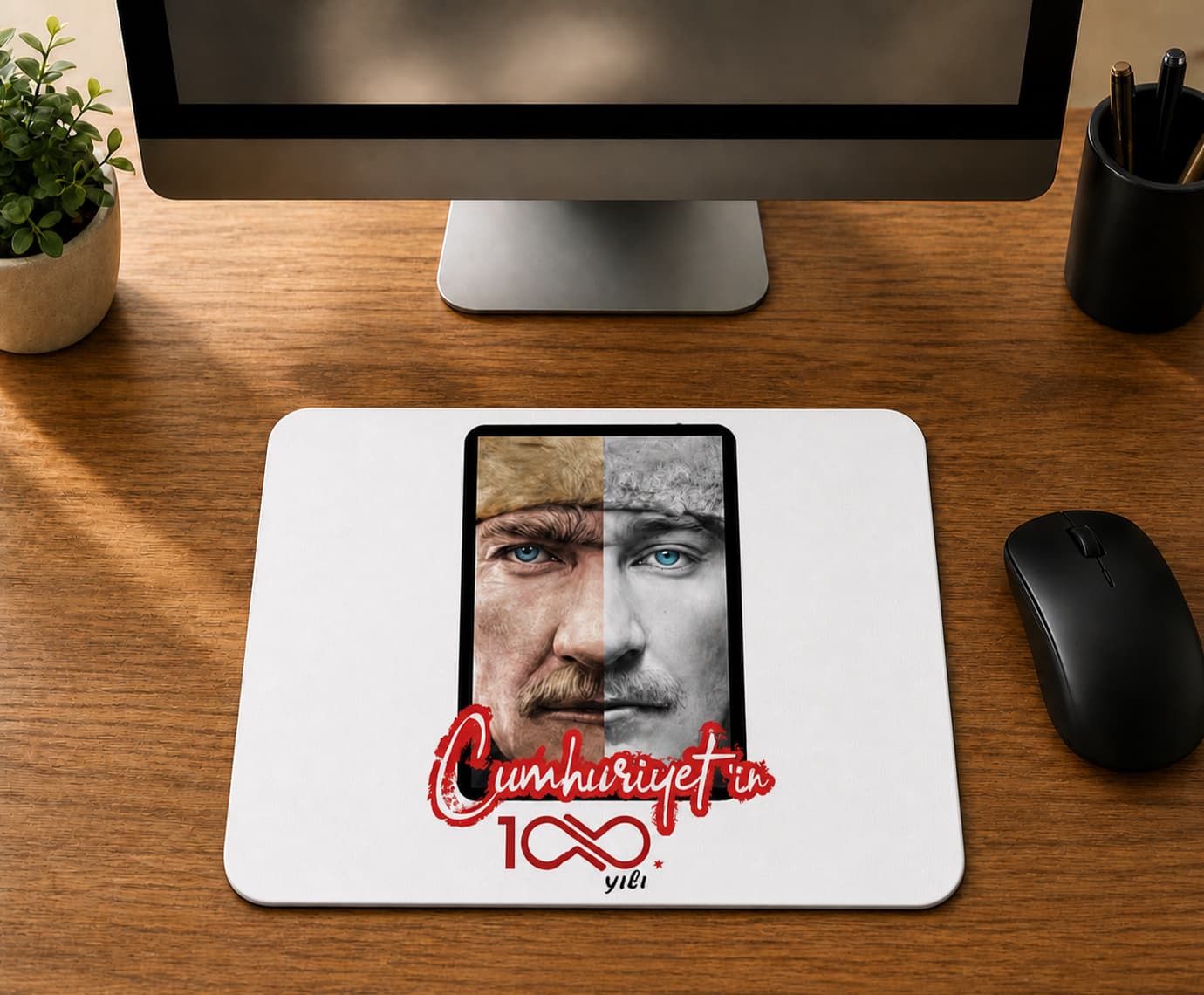 100 Yıl Atatürk - BASKILI MOUSE PAD