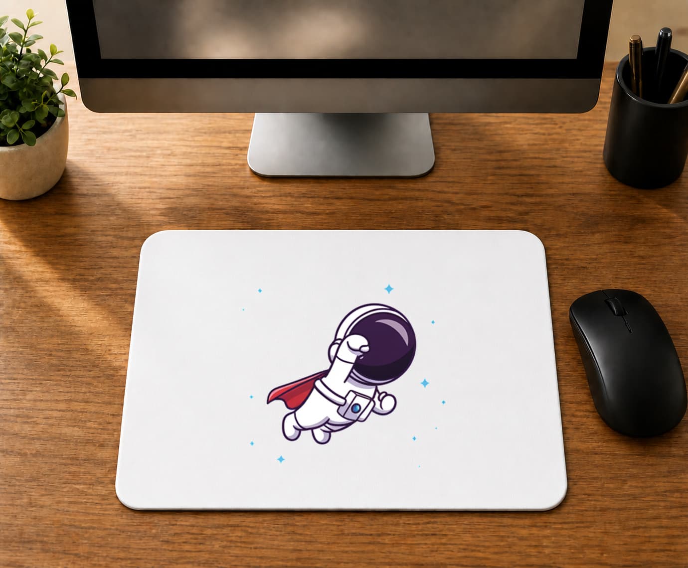 Süper Astronot Tasarım - BASKILI MOUSE PAD