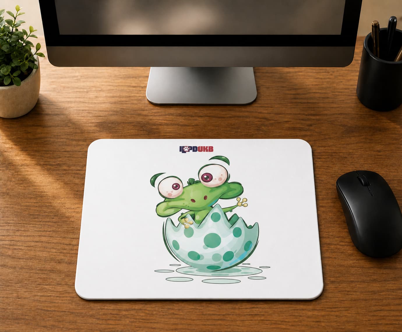 Yumurtadan Çıkan Kurbağa Tasarım - BASKILI MOUSE PAD