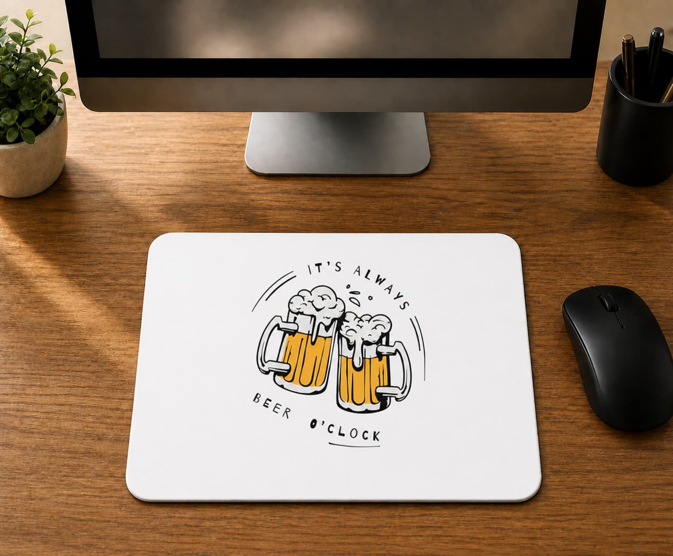 Beers Cheers Tasarım - BASKILI MOUSE PAD