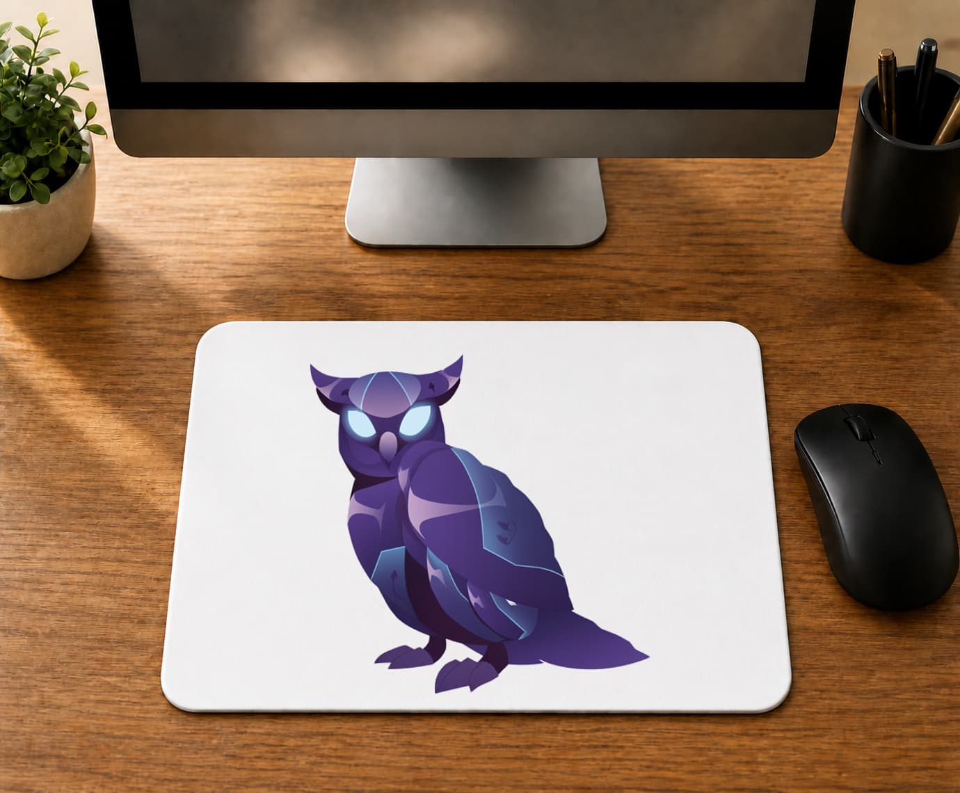 Mor Baykuş Tasarım - BASKILI MOUSE PAD