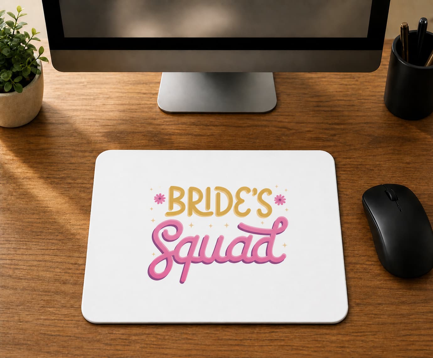 Bride S Squad Yazı - BASKILI MOUSE PAD