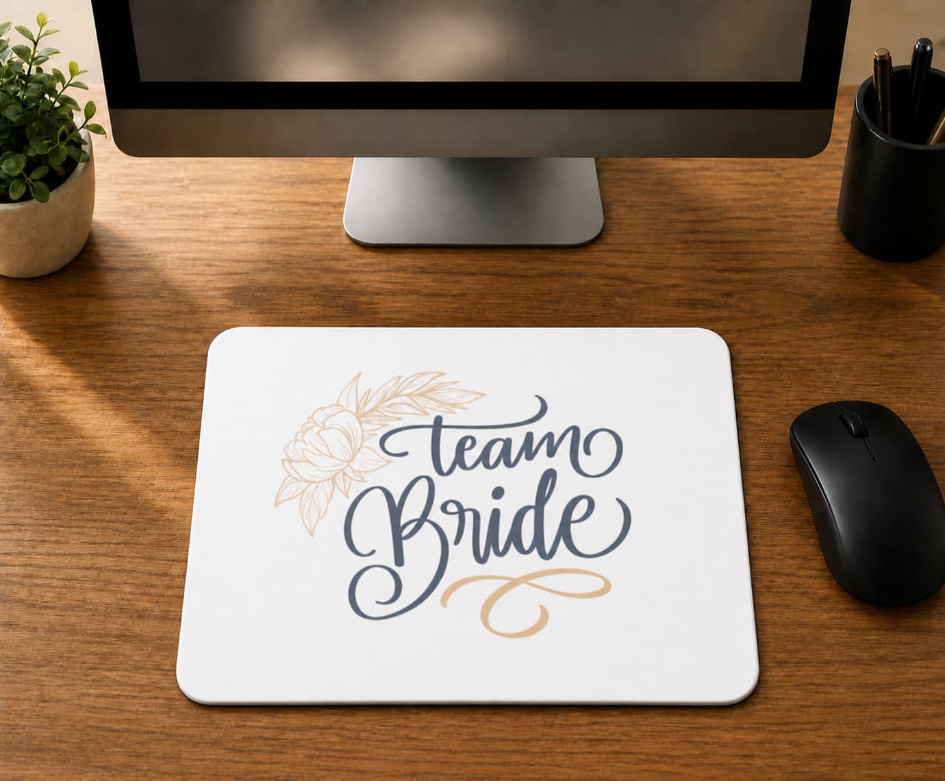 Team Bride Yazı - BASKILI MOUSE PAD
