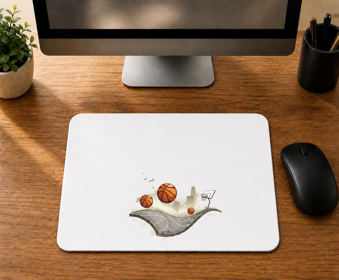 Basket Sahası Tasarım - BASKILI MOUSE PAD