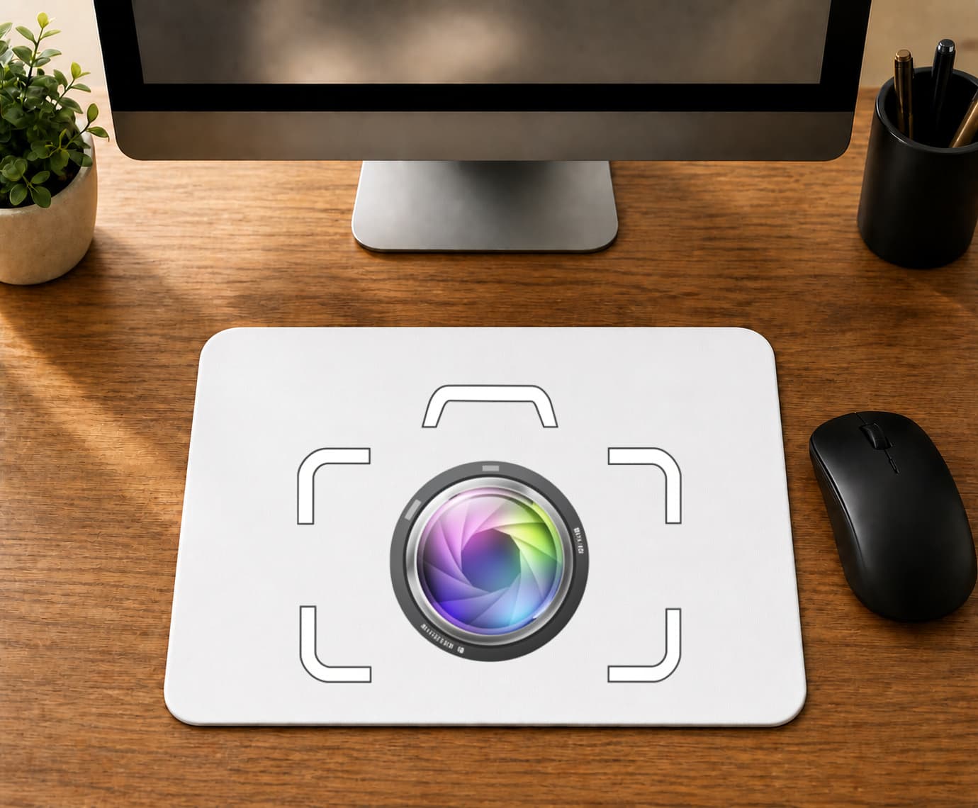 Fotoğraf Makine Çerçeveli Tasarım - BASKILI MOUSE PAD