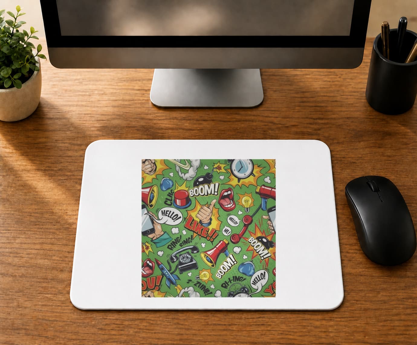 You Hello Ön Arka - BASKILI MOUSE PAD