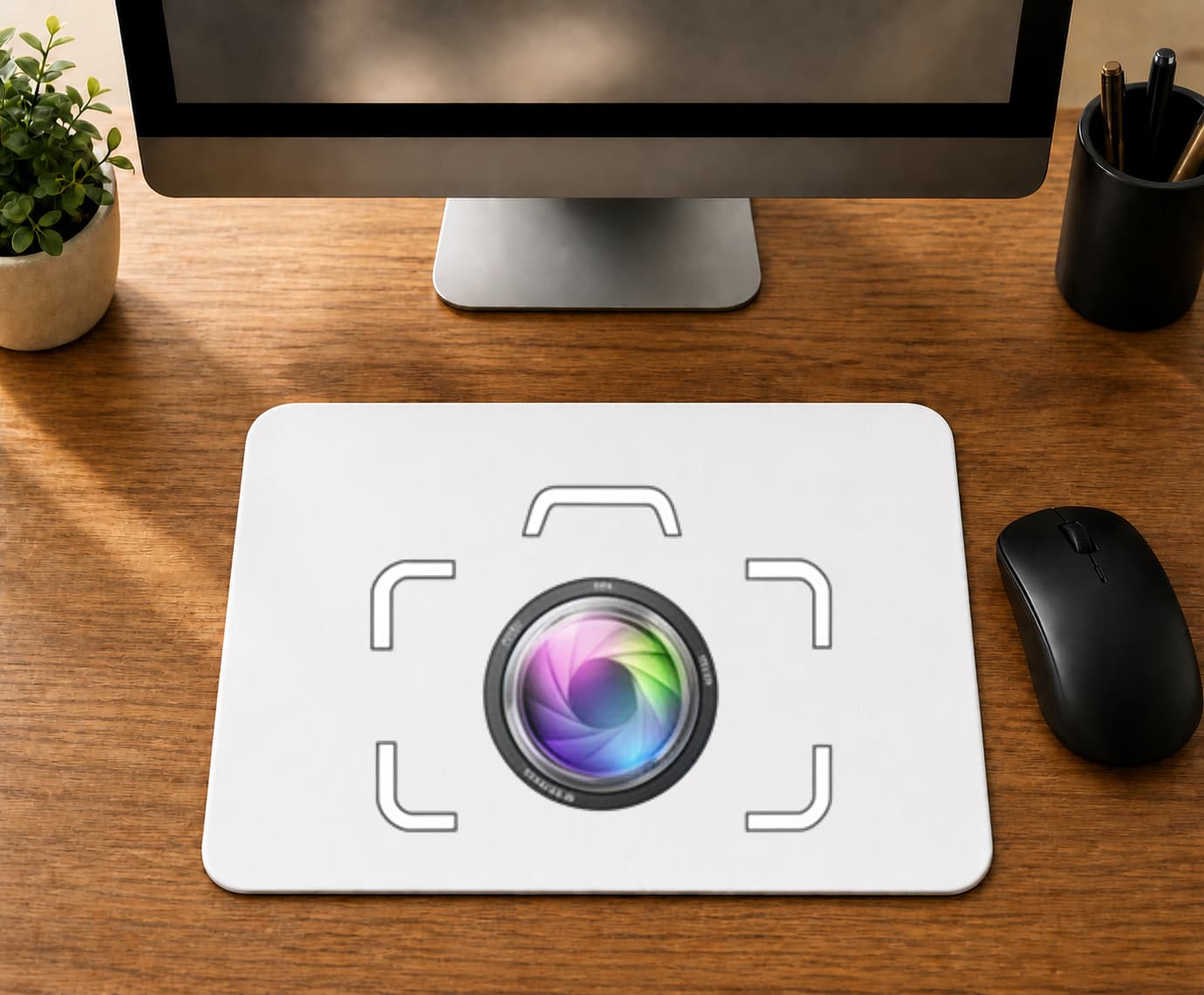 Fotoğraf Makine Çerçeveli - BASKILI MOUSE PAD