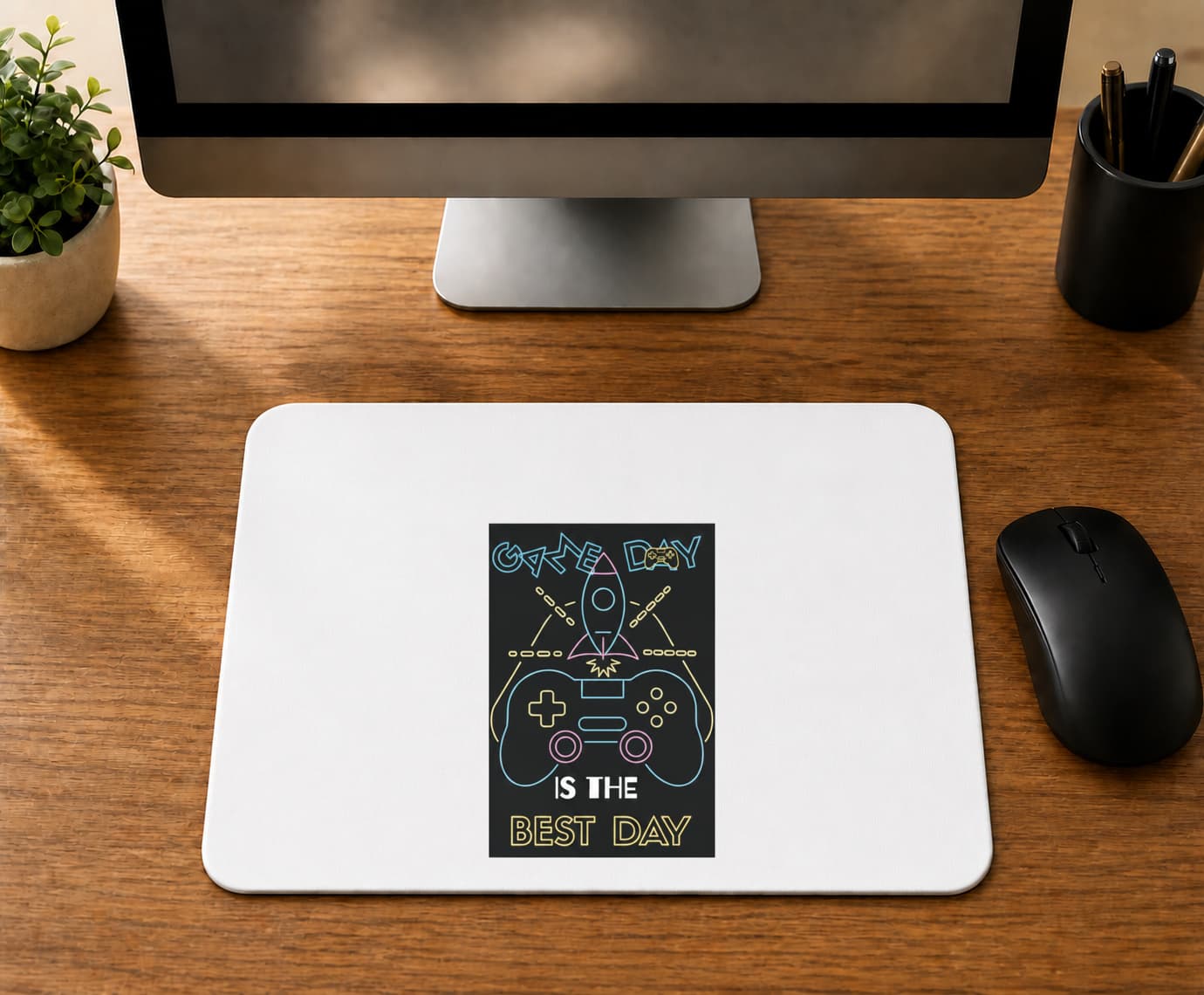 Game Day Best Day - BASKILI MOUSE PAD
