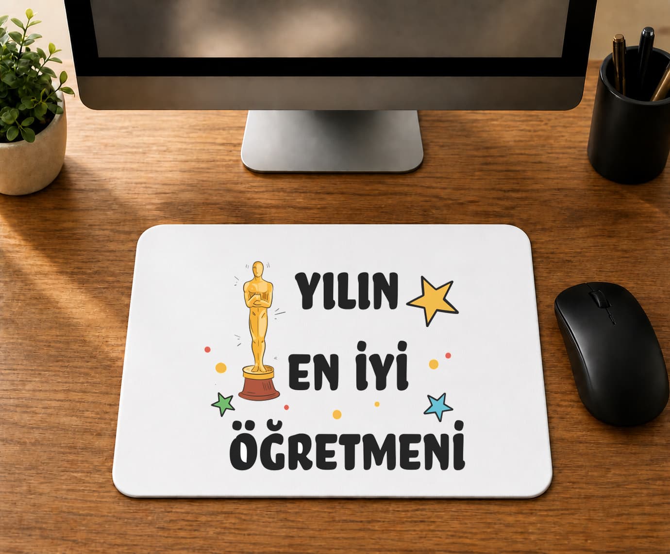 Yılın En İyi Öğretmeni - BASKILI MOUSE PAD