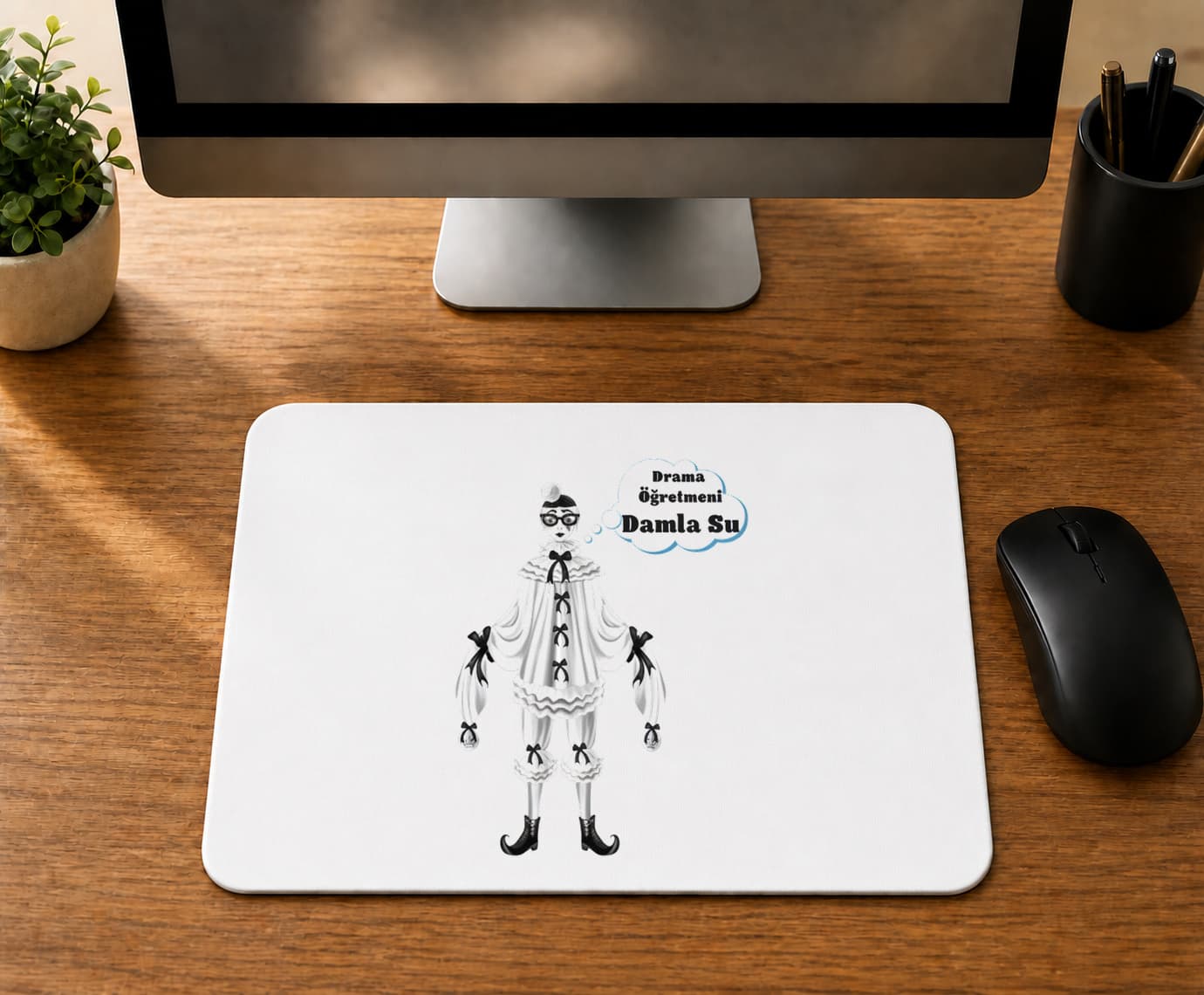 Kişiye Özel Drama Öğretmeni - BASKILI MOUSE PAD