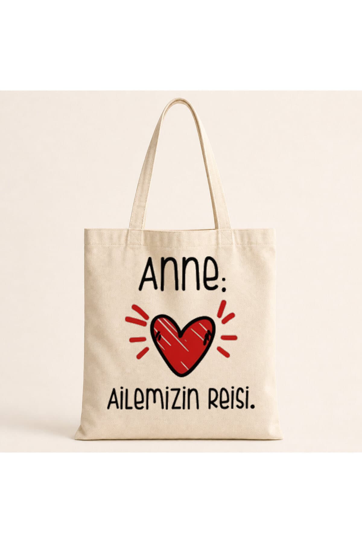 Anne Baskılı Bez Çanta