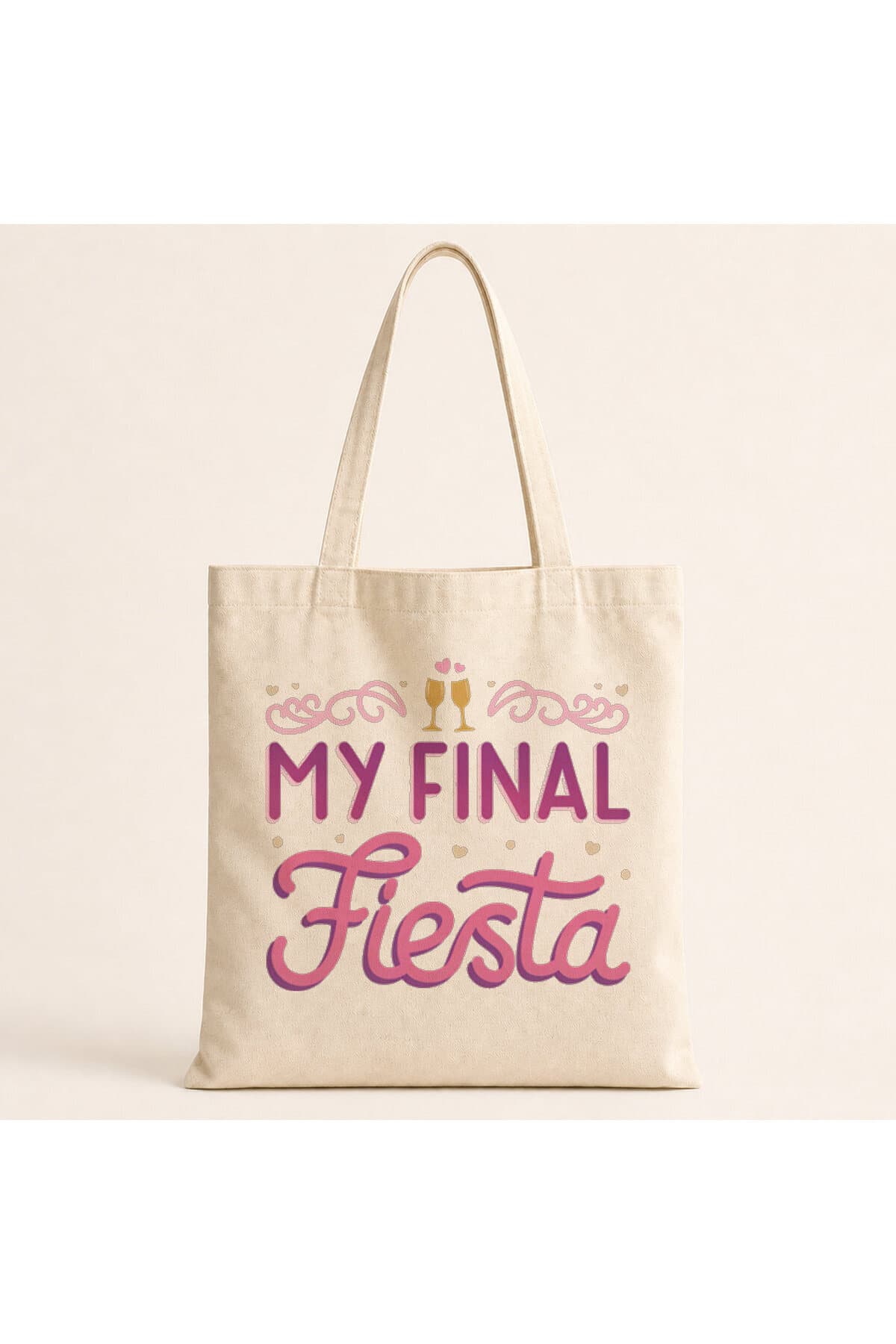 My Final Fiesta Yazı Baskılı Bez Çanta