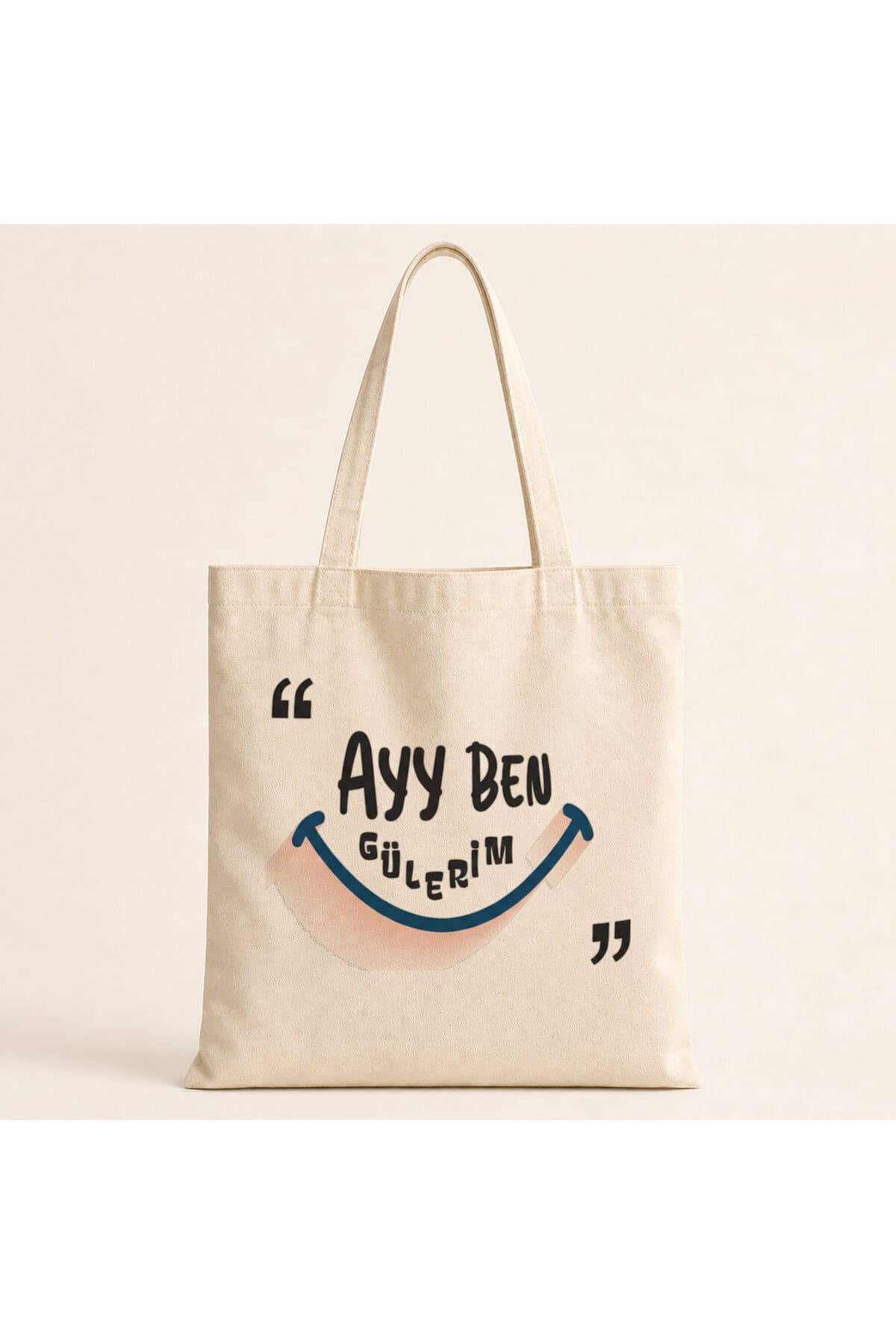 Ayy Benim Gülerim Baskılı Bez Çanta