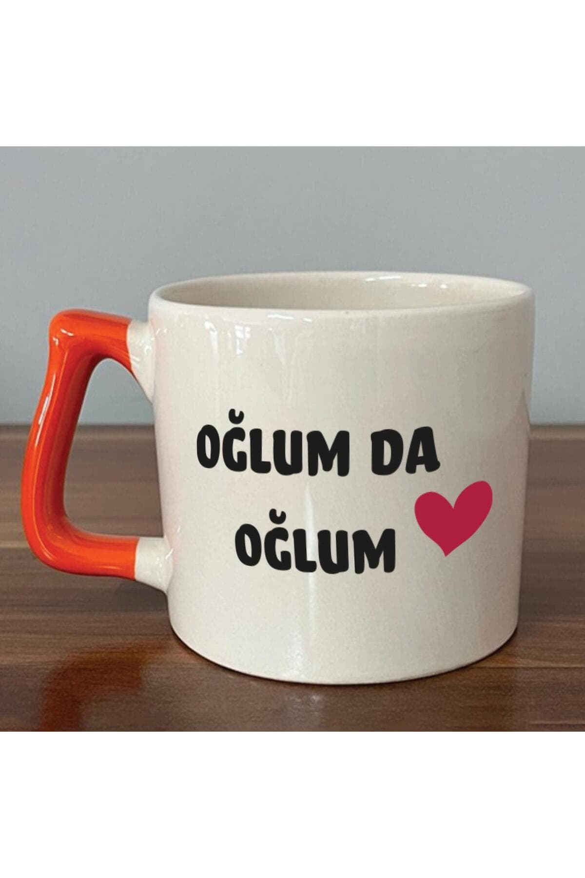 Anam Da Anam Baskılı Kulplu Prime Kupa - Kadınlar Günü Hediyesi Bardak Fincan Mug