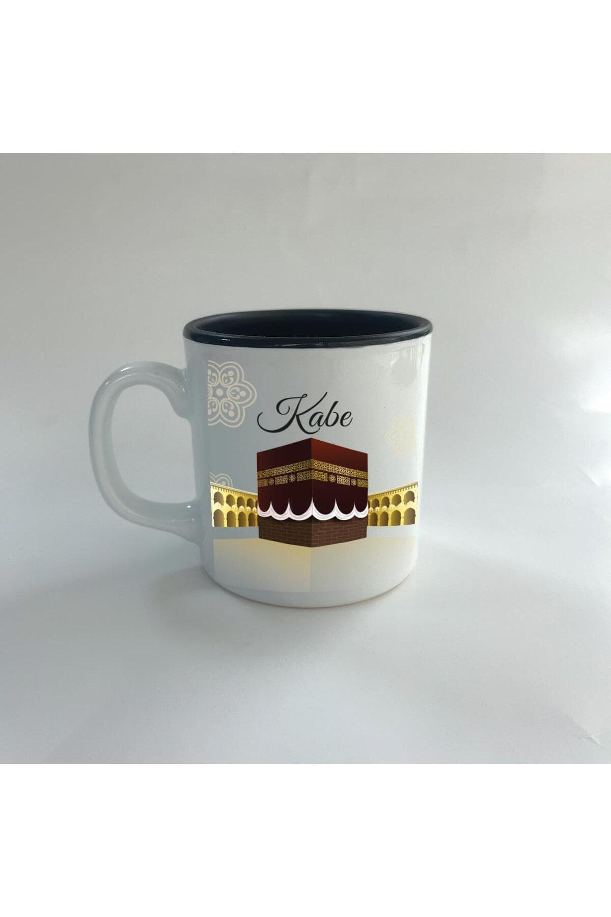 Kabe Baskılı İçi Renkli Multi Kupa Bardak Fincan Mug
