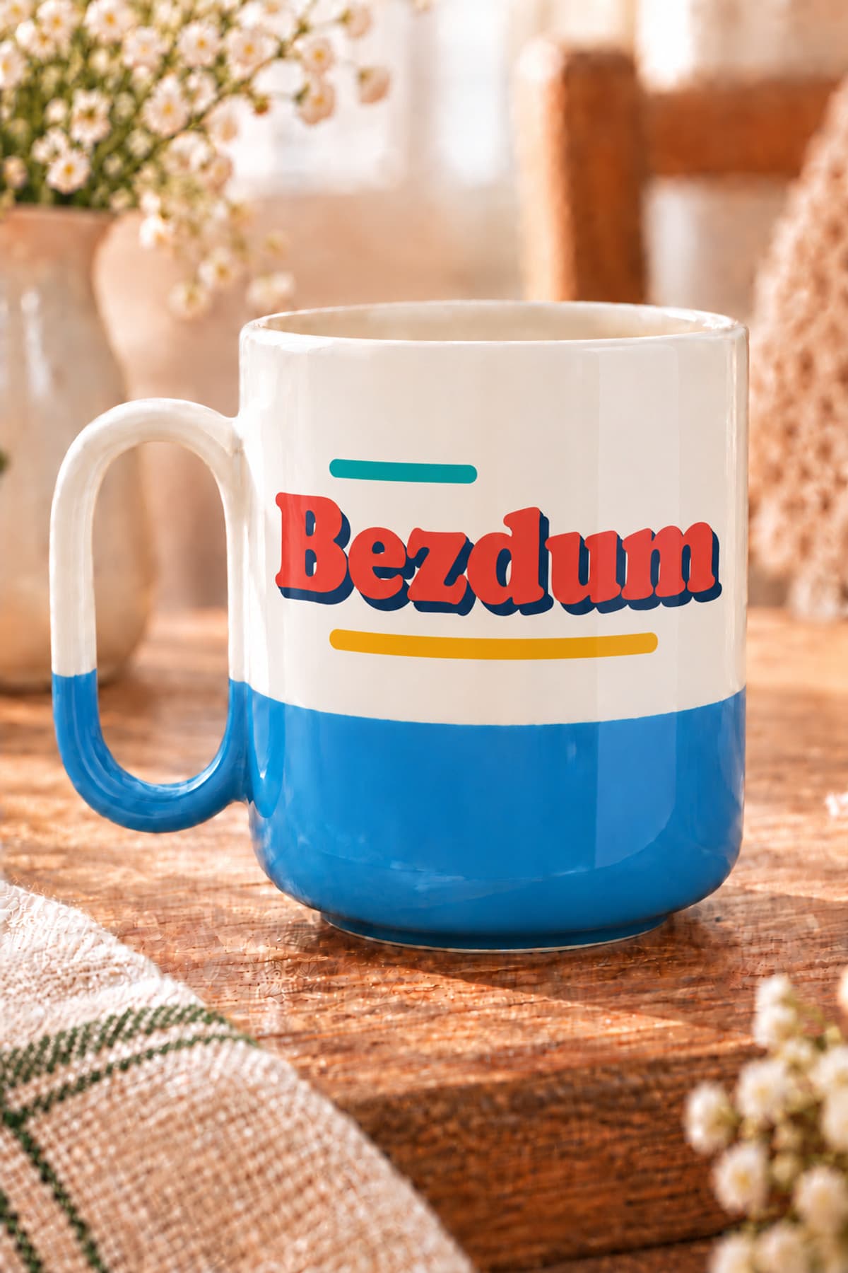 Bezdum Baskılı Arya Kupa